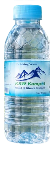 KSW Kampot 250ml spring water bottle