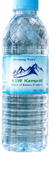 KSW Kampot 500ml spring water bottle
